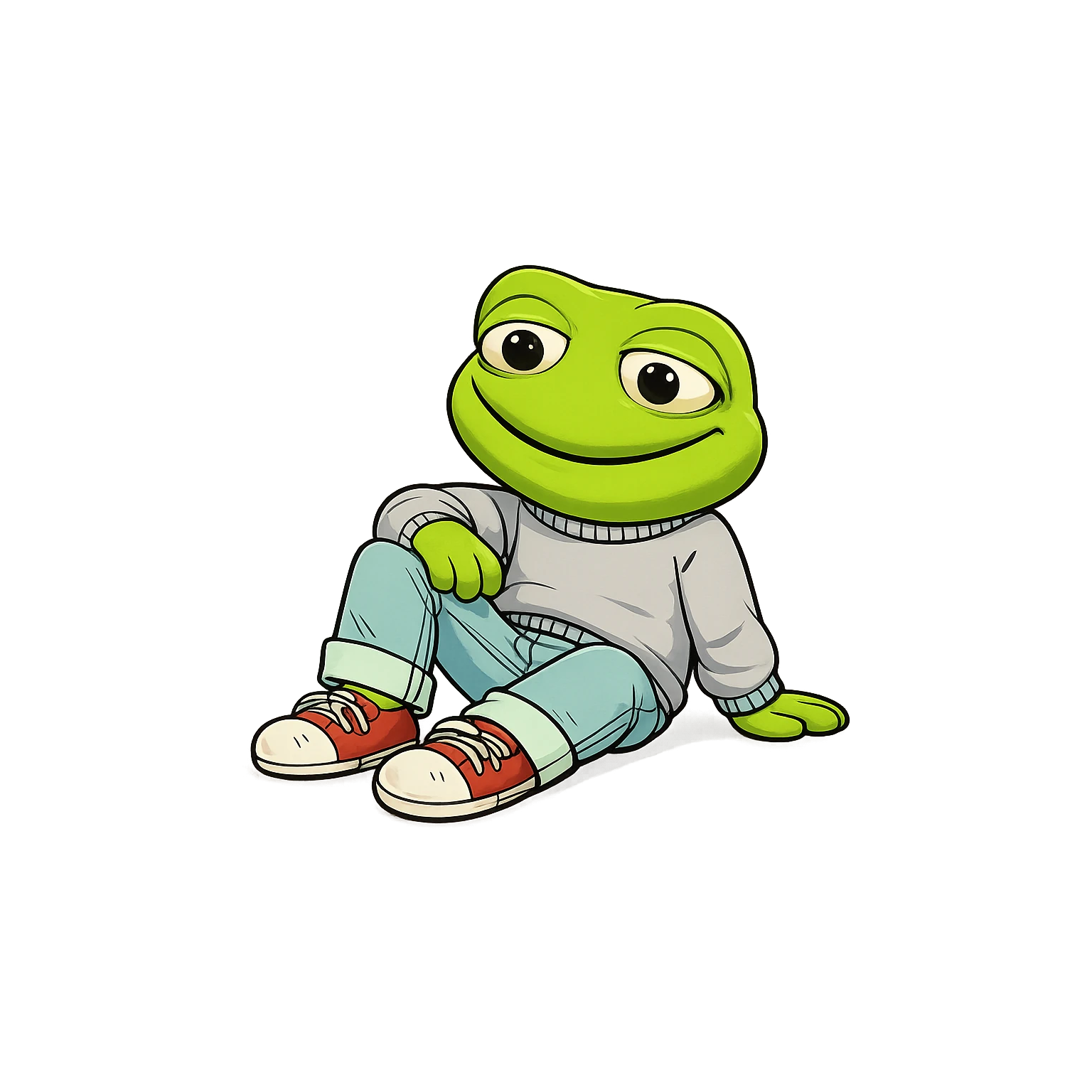 Chill Toad sitting