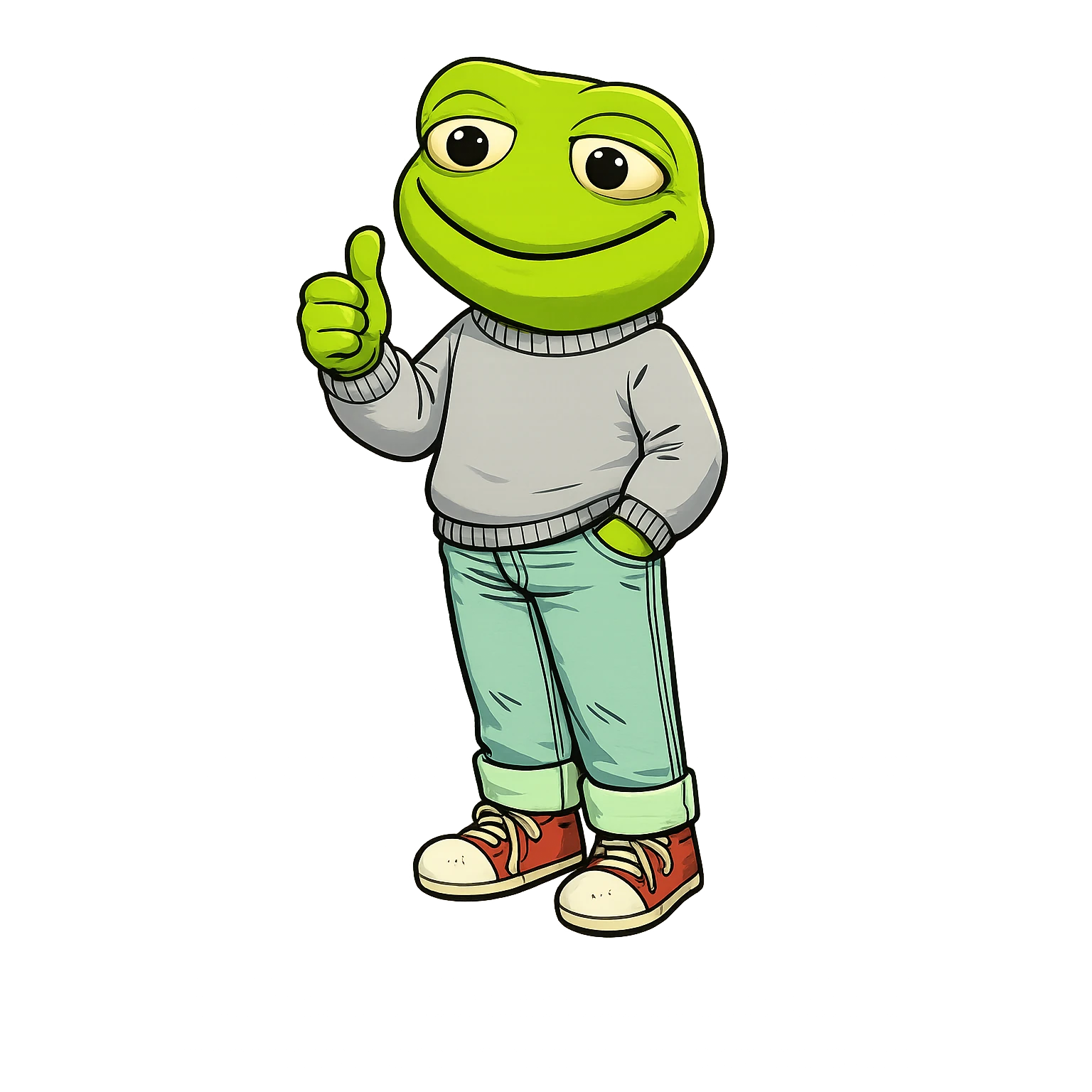 Chill Toad giving thumbs up