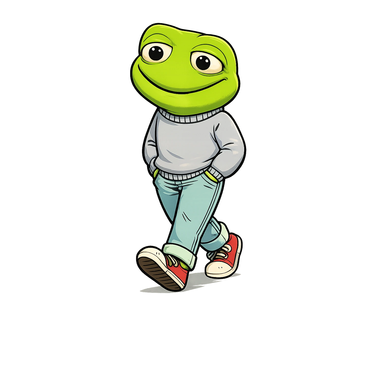 Chill Toad walking